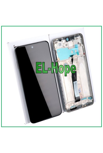 PANTALLA LCD TÁCTIL ORIGINAL XIAOMI REDMI NOTE 9S M2003J6 M2003J6A1G MARCO BLANCO
