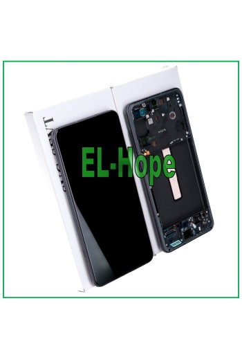 PANTALLA LCD SAMSUNG GALAXY S21 FE SM-G990B TÁCTIL 100% ORIGINAL NEGRO GRIS