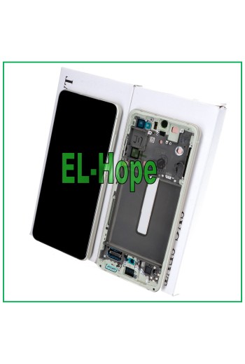 MARCO ORIGINAL PANTALLA LCD SAMSUNG GALAXY S21 FE SM-G990B TÁCTIL VERDE
