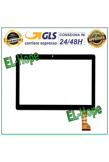 TABLETA DE VIDRIO CON PANTALLA TÁCTIL TOSCIDO MOD X109 PLANA CÓDIGO HZYCTP-102296 NEGRO