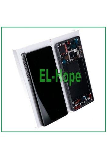 PANTALLA LCD TÁCTIL XIAOMI MI 12S PRO 2022 100% ORIGINAL, MARCO DE CRISTAL NEGRO DESLUMBRANTE
