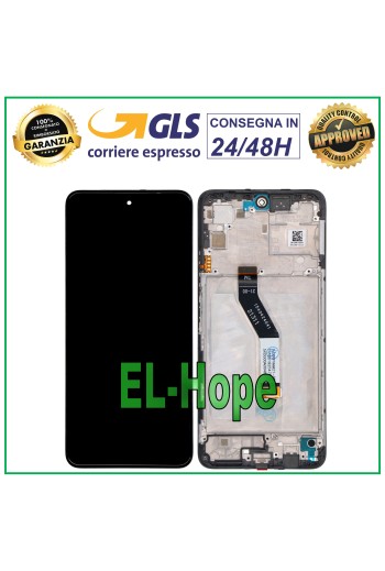 PANTALLA LCD + MARCO XIAOMI REDMI NOTE 11S 5G 2021 22031116BG PANTALLA TÁCTIL NEGRA