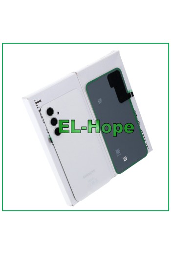 CUBIERTA DE BATERÍA ORIGINAL SAMSUNG GALAXY A54 5G SM-A546B CUERPO DE VIDRIO BLANCO