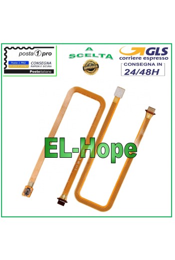 Cable flexible plano sensor de huellas dactilares para Huawei Enjoy 8 Plus