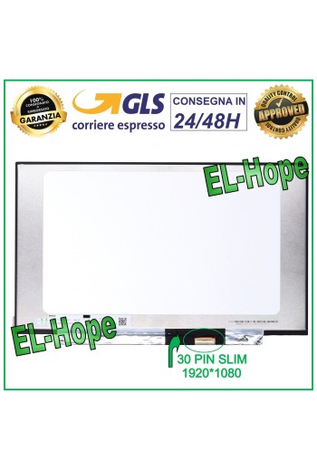 PANTALLA B140HAN04.5 PORTÁTIL LCD 14 30 PIN SLIM 1920*1080 FHD LED PANTALLA