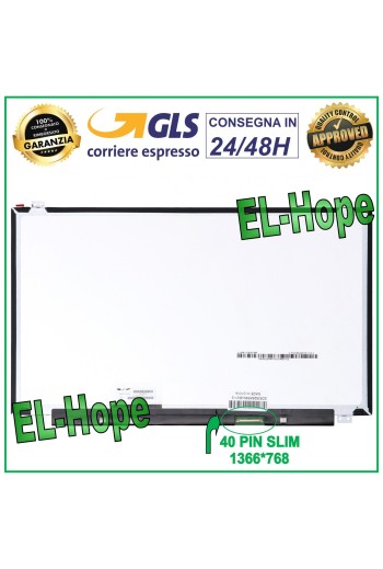 PANTALLA LP156WHB-TLB1 PORTÁTIL LCD 15.6 40 PIN SLIM 1366*768 HD LED PANTALLA