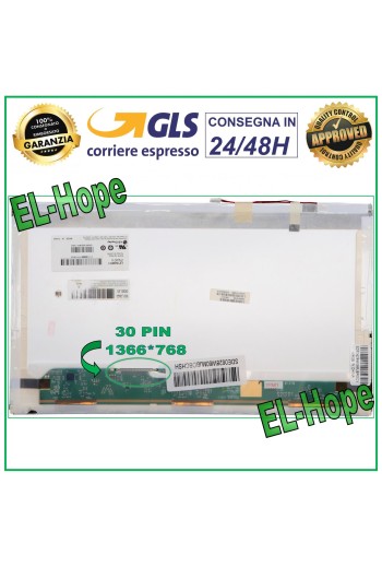 PANTALLA B156XW01 PORTÁTIL LCD 15.6 30 PIN 1366*768 HD MONITOR PANTALLA