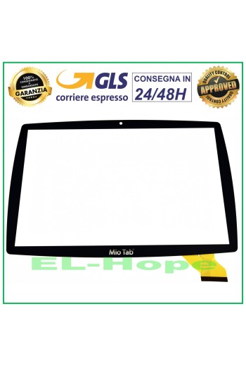 LISCIANI MIO TAB 10 EVOLUTION STEM CODIFICACIÓN 2018 68470 SE PANTALLA TÁCTIL DE VIDRIO NEGRO