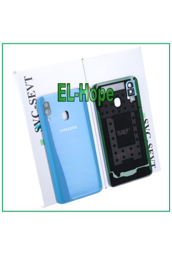 CUBIERTA TRASERA ORIGINAL SAMSUNG GALAXY A40 SM-A405 CRISTAL AZUL