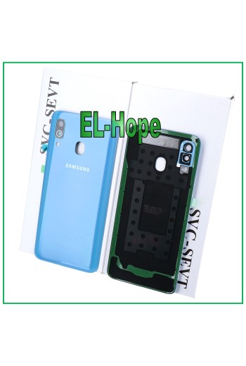 CUBIERTA TRASERA ORIGINAL SAMSUNG GALAXY A40 SM-A405 CRISTAL AZUL