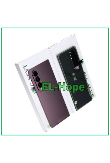 FUNDA TRASERA ORIGINAL PARA SAMSUNG GALAXY Z FOLD 4 5G SM-F936B COLOR BURDEOS
