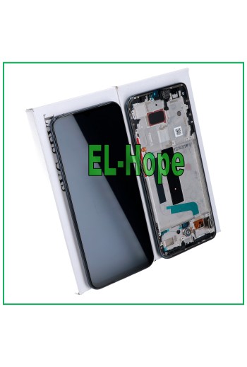 PANTALLA LCD + PANTALLA TÁCTIL ORIGINAL XIAOMI MI 10 LITE 5G M2002J9S MARCO NEGRO