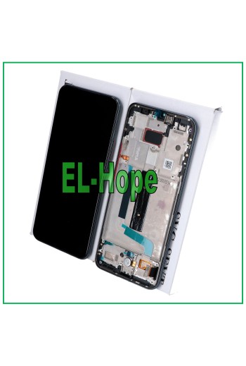 PANTALLA LCD + PANTALLA TÁCTIL ORIGINAL XIAOMI MI 10 LITE 5G M2002J9S MARCO NEGRO