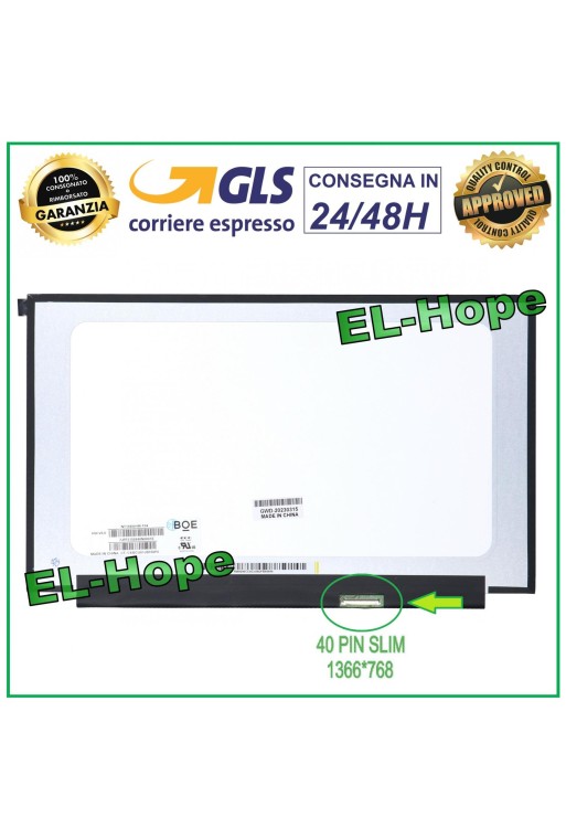 PANTALLA N156BGN-E43 PORTÁTIL LCD 15.6 40 PIN SLIM 1366*768 HD LED PANTALLA