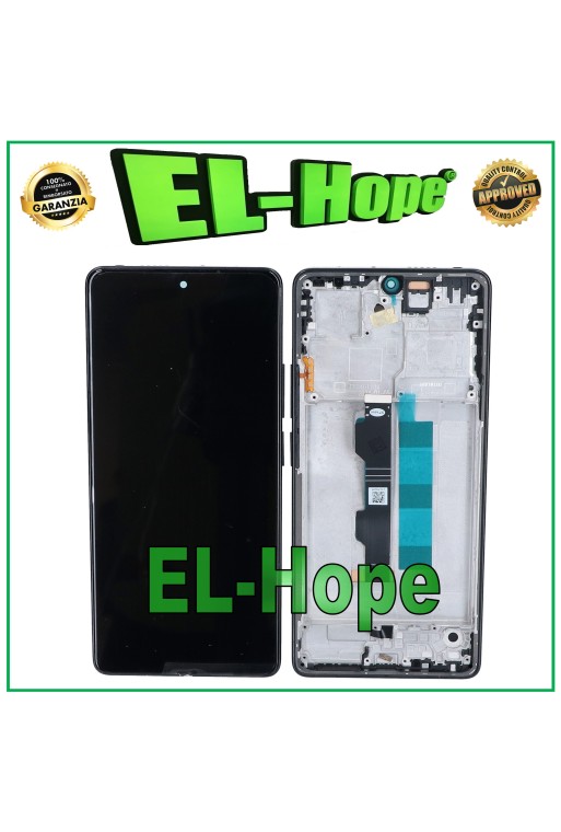 PANTALLA TÁCTIL TFT LCD PARA XIAOMI POCO M6 PRO 4G 2312FPCA6G 2024 MARCO NEGRO