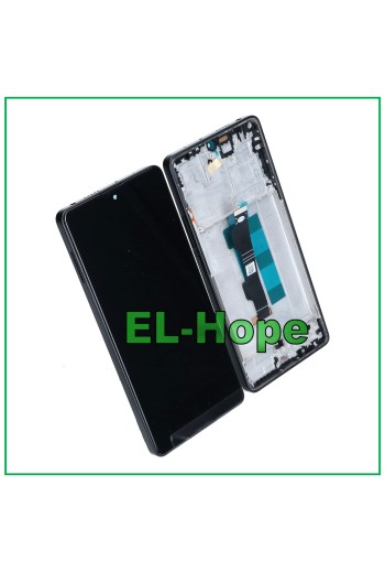 PANTALLA TÁCTIL TFT LCD PARA XIAOMI POCO M6 PRO 4G 2312FPCA6G 2024 MARCO NEGRO