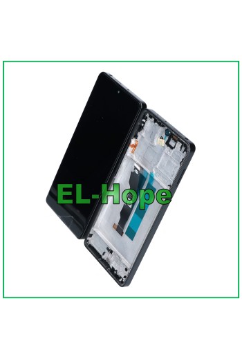 PANTALLA TÁCTIL TFT LCD PARA XIAOMI POCO M6 PRO 4G 2312FPCA6G 2024 MARCO NEGRO