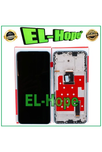 PANTALLA LCD ORIGINAL DE MARCO IGUAL SERVICIO HONOR 90 LITE CRT-NX1 PANTALLA TÁCTIL AZUL