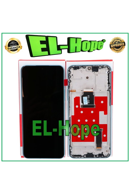 PANTALLA LCD ORIGINAL DE MARCO IGUAL SERVICIO HONOR 90 LITE CRT-NX1 PANTALLA TÁCTIL AZUL