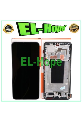 MARCO DE PANTALLA LCD + TÁCTIL PARI SERVICIO ORIGINAL XIAOMI MI 12T PRO 22081212 NEGRO