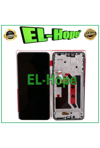 PANTALLA LCD TÁCTIL + MARCO ORIGINAL PARI SERVICE HONOR X9 5G ANY-NX1 CRISTAL NEGRO