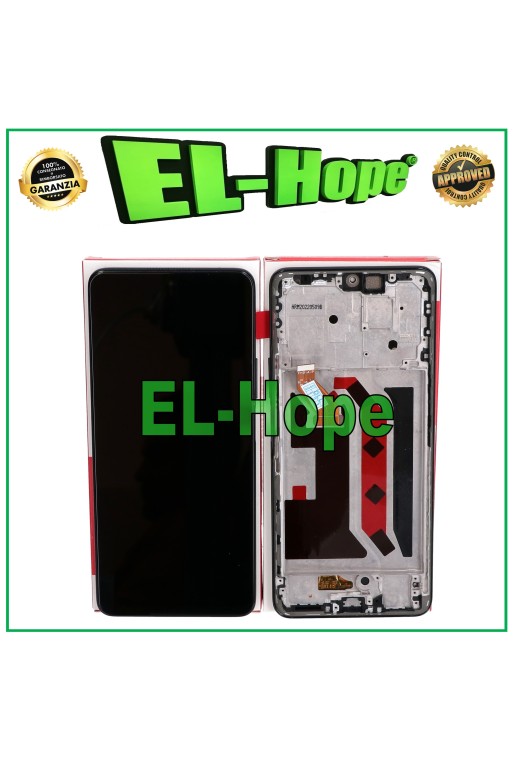 PANTALLA LCD TÁCTIL + MARCO ORIGINAL PARI SERVICE HONOR X9 5G ANY-NX1 CRISTAL NEGRO