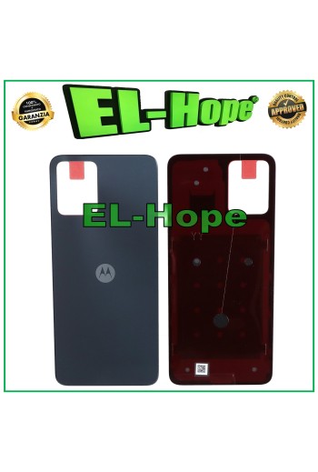 TAPA TRASERA DE BATERÍA ORIGINAL MOTOROLA MOTO G13 XT2331 NEGRA DE SERVICIO