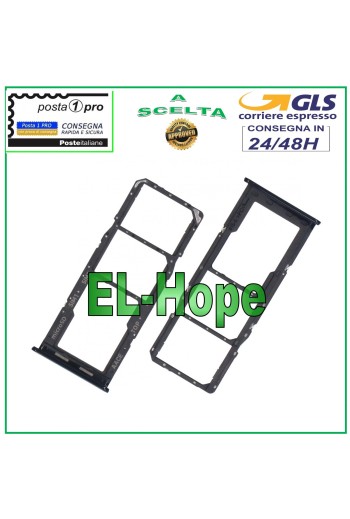 COMPARTIMENTO PARA CARRITO DE RANURA NANO SIM MICRO SD SAMSUNG GALAXY A13 SM A136 B NEGRO