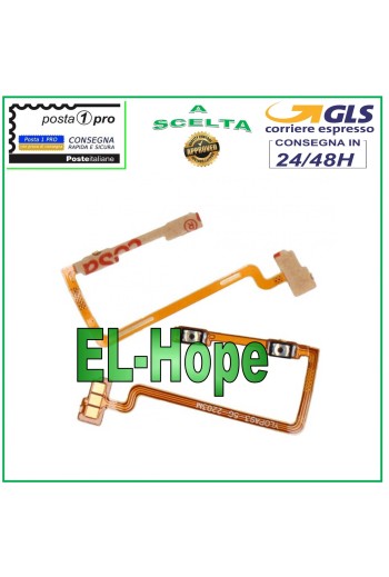 TECLAS LATERALES PLANAS FLEXIBLES BOTÓN SUBIR/BAJAR VOLUMEN PARA OPPO A93 5G PCGM00