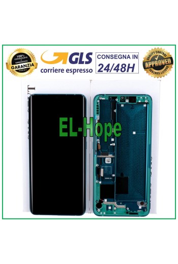 PANTALLA LCD TÁCTIL ORIGINAL XIAOMI MI NOTE 10 LITE M2002F4LG MARCO VERDE