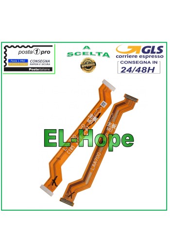 Cable flexible plano para conectar la placa base a la pantalla LCD del OPPO Realme 8 RMX3085