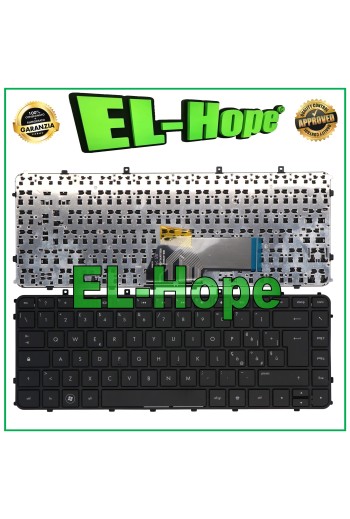 TECLADO ITALIANO PARA PORTÁTIL HP SLEEKBOOK ENVY SERIES 6-1000 6-1100 6-1200 NEGRO