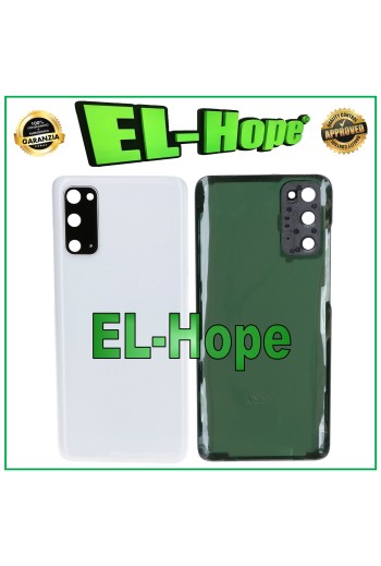 FUNDA TRASERA PARA SAMSUNG GALAXY S20 SM-G980 G981 TAPA TRASERA BLANCA