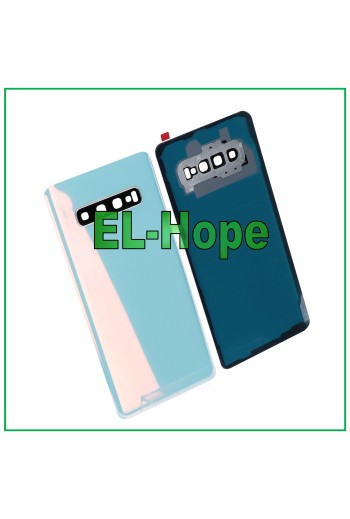 FUNDA TRASERA PARA SAMSUNG GALAXY S10+ PLUS SM-G975F TAPA TRASERA BLANCA