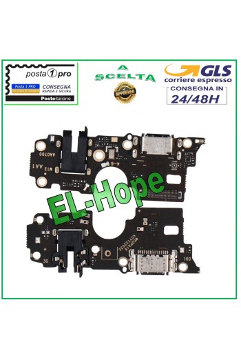 Conector de carga para OPPO A54S CPH2273 + base de carga con micrófono tipo C