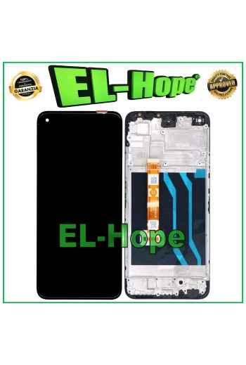 PANTALLA LCD + MARCO PARA MONITOR TÁCTIL OPPO A36 PESM10 CRISTAL NEGRO