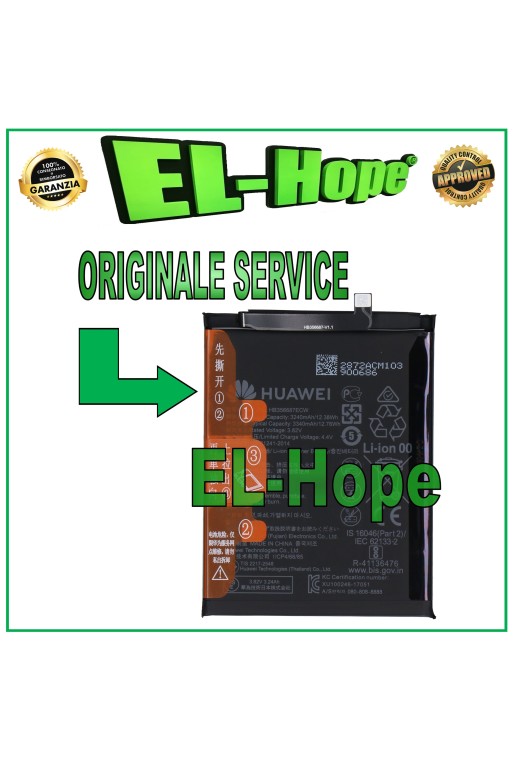 BATERÍA DE SERVICIO ORIGINAL HB356687ECW HUAWEI HONOR 7X BND-L21 TL10 3340 mAh