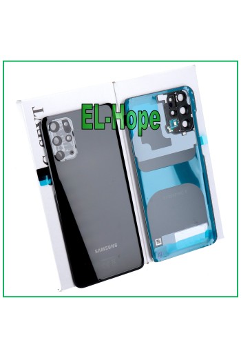 CUBIERTA TRASERA ORIGINAL DE VIDRIO NEGRO PARA SAMSUNG GALAXY S20 PLUS SM-G985