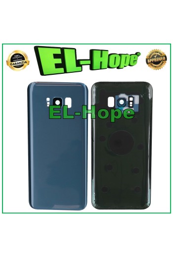 TAPA DE BATERÍA PARA SAMSUNG GALAXY S8+ PLUS SM-G955 CUERPO TRASERO AZUL