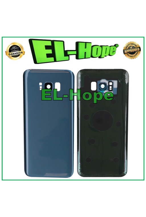 TAPA DE BATERÍA PARA SAMSUNG GALAXY S8+ PLUS SM-G955 CUERPO TRASERO AZUL