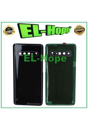 TAPA DE BATERÍA PARA SAMSUNG GALAXY S10 5G SM-G977F CUERPO TRASERO NEGRO