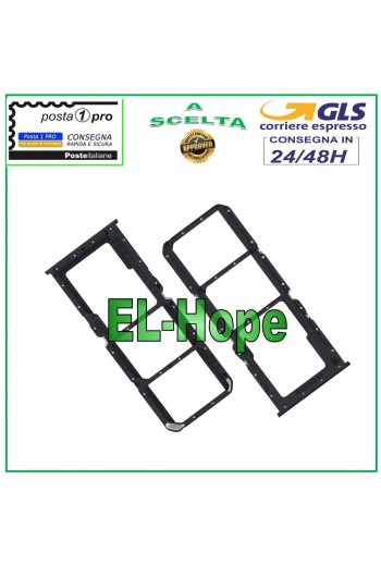 COMPARTIMENTO PARA CARRITO DE RANURA NANO SIM MICRO SD OPPO REALME C2 RMX1941 RMX1945 NEGRO