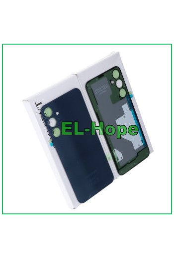 CUBIERTA DE BATERÍA ORIGINAL SAMSUNG GALAXY A25 SM-A256 CUERPO DE CRISTAL NEGRO