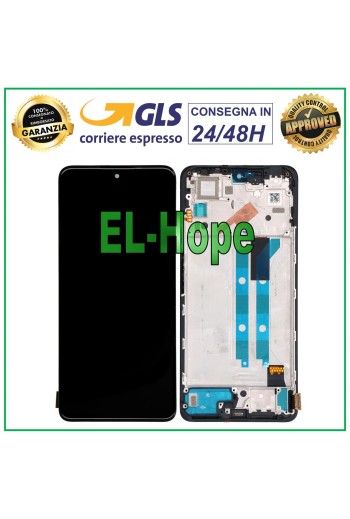 PANTALLA LCD CON MARCO TFT PARA XIAOMI REDMI NOTE 11E PRO 2201116SC PANTALLA TÁCTIL DE VIDRIO