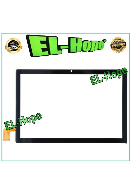 PANTALLA TÁCTIL CRISTAL TABLET 10 MAJESTIC TAB 918 PRO 4G NEGRO ADHESIVO DOBLE CARA