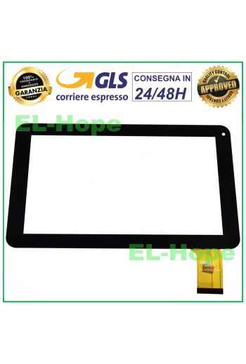 PANTALLA TÁCTIL DE VIDRIO TABLET AKAI MID9035C PLANA ANCHA DIGITALIZADOR 9 ORIGINAL NEGRO