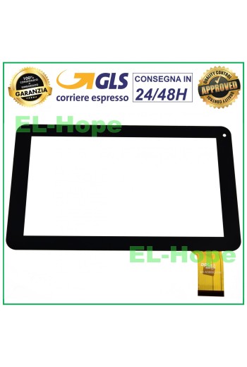 PANTALLA TÁCTIL CRISTAL TABLET GOTAB GTD9 GTD9-A GTD9-BK DIGITALIZADOR 9 ORIGINAL NEGRO