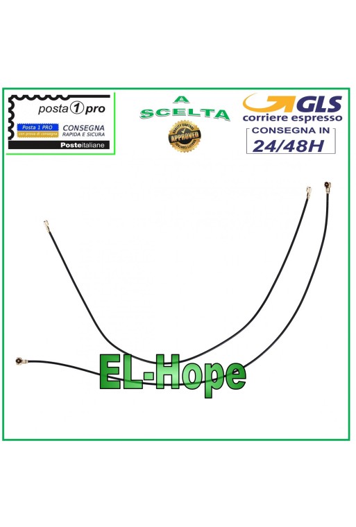 CABLE COAXIAL FLEXIBLE PLANO ANTENA RECEPCIÓN DE SEÑAL DE RED 126 mm PARA HUAWEI