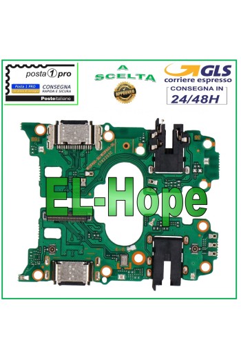 CONECTOR DE CARGA PARA OPPO A95 5G PELM00 + MICRÓFONO BASE DE CARGA TIPO C