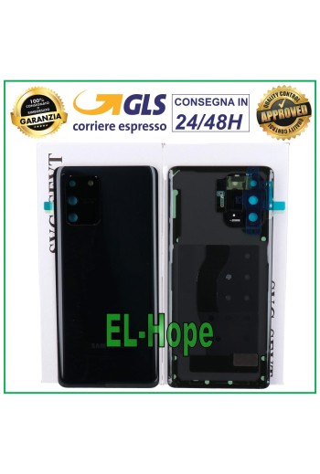 Carcasa trasera de batería original Samsung Galaxy S10 Lite SM-G770 Prism Black